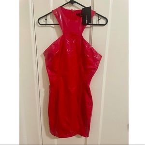 Red Latex Dress (great for Britney costume)